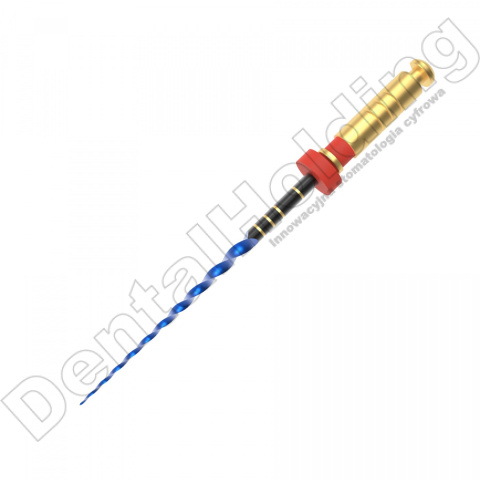Pilniki maszynowe MG3 BLUE, NiTi blue, rozmiar: #G2 25/.06 (czerwone), długość: 31 mm, opakowanie 6 szt. Pilniki maszynowe MG3 BLUE, NiTi blue, rozmiar: #G2 25/.06 (czerwone), długość: 31 mm, opakowanie 6 szt.
