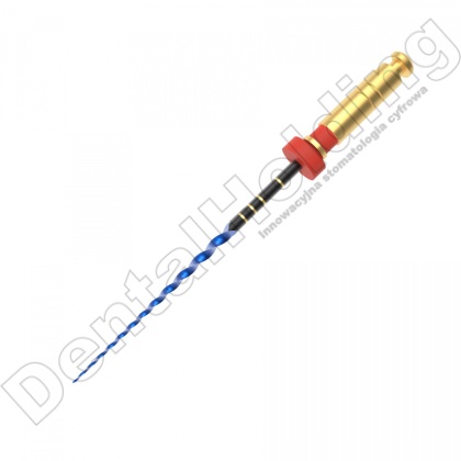Pilniki maszynowe MG3 BLUE, NiTi blue, rozmiar: #G2 25/.04 (czerwone), długość: 31 mm, opakowanie 6 szt.