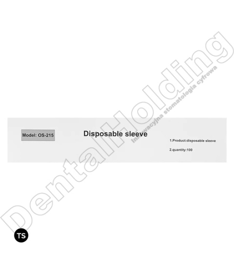 DISPOSABLE SLEEVE- jednorazowe osłonki foliowe do lampy polimeryzacyjnej I LED, 100 szt./opak. DISPOSABLE SLEEVE- jednorazowe osłonki foliowe do lampy polimeryzacyjnej I LED, 100 szt./opak.