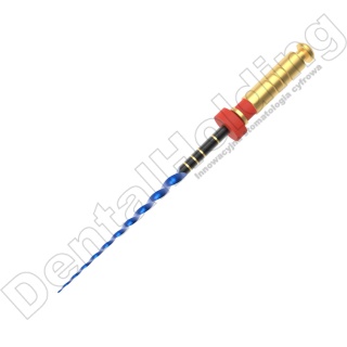 Pilniki maszynowe MG3 BLUE, NiTi blue, rozmiar: #G2 25/.06 (czerwone), długość: 25 mm, opakowanie 6 szt.