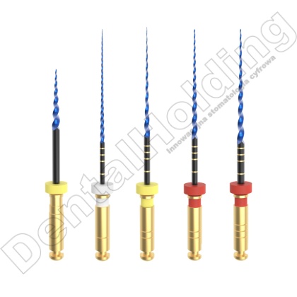 Pilniki maszynowe MG3 BLUE, NiTi blue, rozmiar: SV-G2 (asortyment), długość: 31 mm, opakowanie 6 szt.