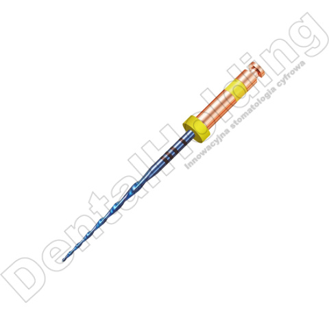 Pilniki maszynowe RC BLUE, system recyprokalny, rozmiar: #R50/.05 (żółte), długość: 31 mm, 6 szt. Pilniki maszynowe RC BLUE, system recyprokalny, rozmiar: #R50/.05 (żółte), długość: 31 mm, 6 szt.