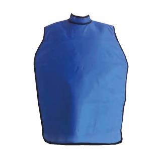 Fartuch ochronny z kołnierzem ( dla dorosłych) / Adult Lead Apron with colar