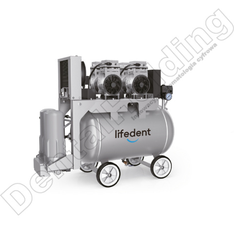Kompresor bezolejowy dla 5-6 unitów stomatologicznych Lifedent Air compressor model:SP220 Kompresor bezolejowy dla 5-6 unitów stomatologicznych Lifedent Air compressor model:SP220