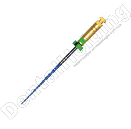 Pilniki maszynowe MG3 BLUE, NiTi blue, rozmiar: G4 35/.04 (zielone), długość: 31 mm, opakowanie 6 szt.