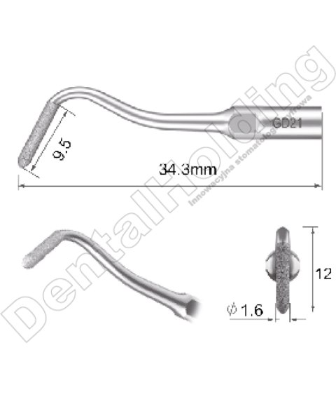Tip do skalera GD21 Tip do skalera GD21
