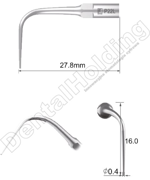 Tip do skalera P22L Tip do skalera P22L