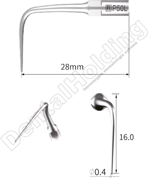 Tip do skalera P50LT Tip do skalera P50LT