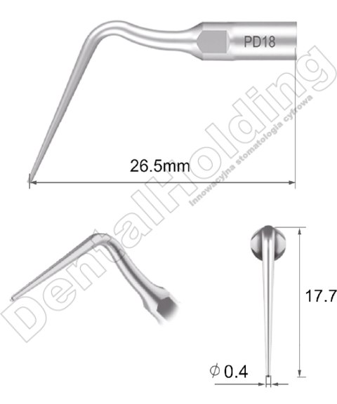 Tip do skalera PD18 Tip do skalera PD18