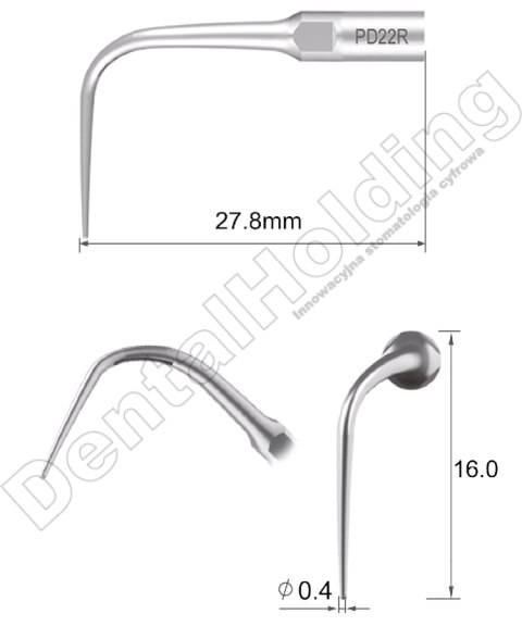 Tip do skalera PD22R Tip do skalera PD22R