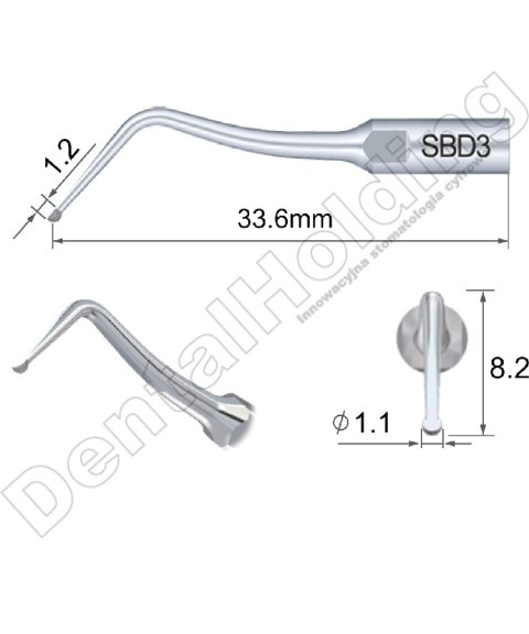 Tip do skalera SBD3 Tip do skalera SBD3