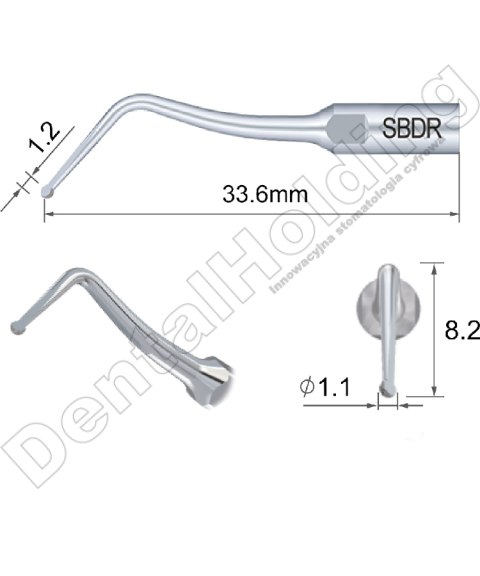 Tip do skalera SBDR Tip do skalera SBDR