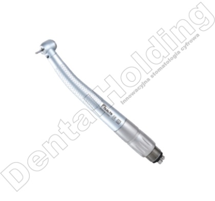 Turbina ze światłem, szybkozłączką typu NSK (6 otworów), główka torque, poczwórny spray, prędkość: 380 000-420 000 rpm