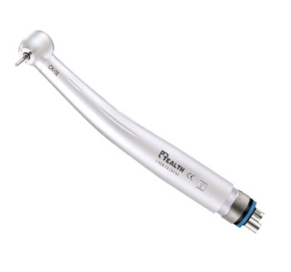 Turbina stomatologiczna bez światła, złącze 4-otworowe (M4), potrójny spray, głowica Torque, 350 000 rpm