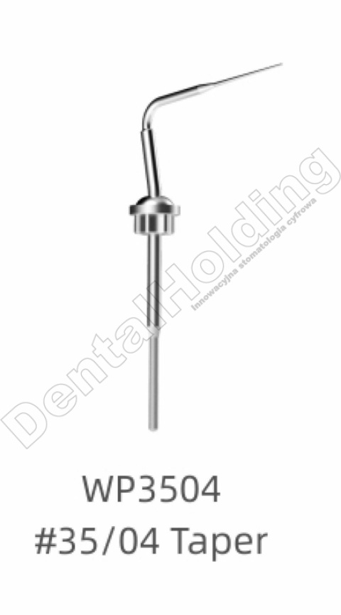 TIP WP3504 for Fi-P - końcówka o rozmiarze 0,35mm/0,04 do kondensacji gutaperki PLUGGER Fi-P (czarny)