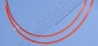 Polyether tube red - przewód polimerowy czerwony