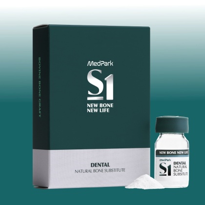 BIOMATERIAŁ WOŁOWY S1 - ŚREDNIE CZĄSTECZKI (1,0-2,0 mm) 1,0 g - 3 cm3