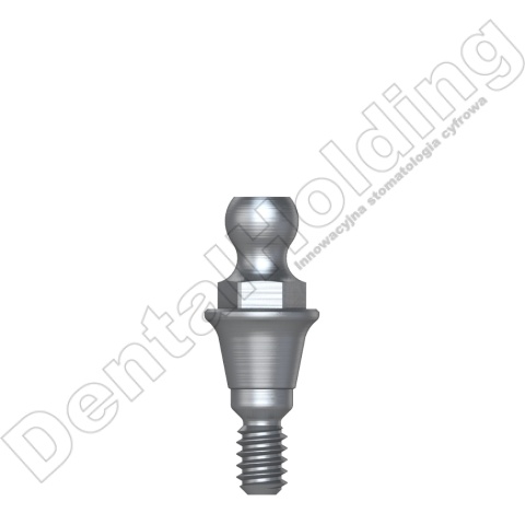 Łącznik kulowy narrow śr. 3,5mm, część dziąsłowa 2mm Hex