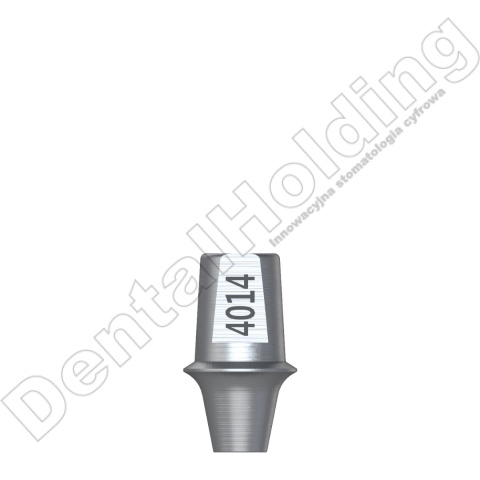 Łącznik prosty Narrow śr. 4,0mm, wys. 4,0mm, część dziąsłowa 1mm Non Hex