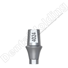 Łącznik prosty Narrow śr. 4,0mm, wys. 4,0mm, część dziąsłowa 2mm Hex