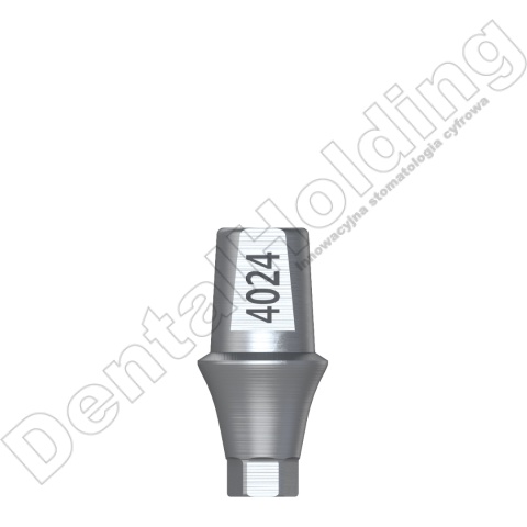 Łącznik prosty Narrow śr. 4,0mm, wys. 4,0mm, część dziąsłowa 2mm Hex