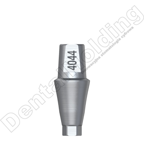 Łącznik prosty Narrow śr. 4,0mm, wys. 4,0mm, część dziąsłowa 4mm Hex