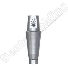 Łącznik prosty Narrow śr. 4,0mm, wys. 4,0mm, część dziąsłowa 6mm Hex