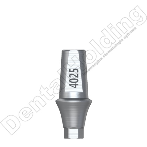 Łącznik prosty Narrow śr. 4,0mm, wys. 5,5mm, część dziąsłowa 2mm Hex