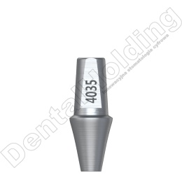 Łącznik prosty Narrow śr. 4,0mm, wys. 5,5mm, część dziąsłowa 3mm Non Hex