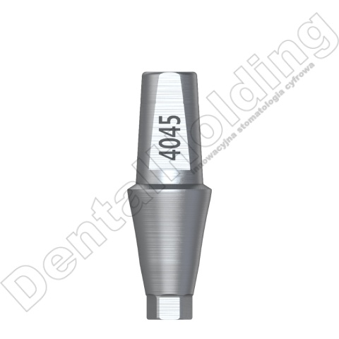 Łącznik prosty Narrow śr. 4,0mm, wys. 5,5mm, część dziąsłowa 4mm Hex