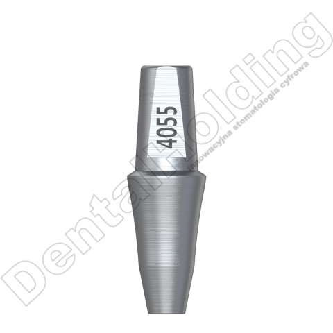 Łącznik prosty Narrow śr. 4,0mm, wys. 5,5mm, część dziąsłowa 5mm Non Hex