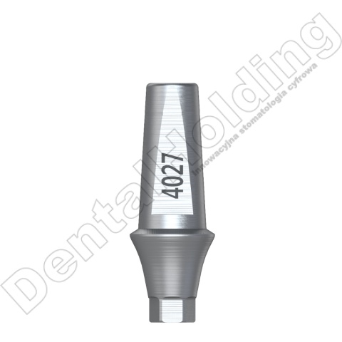 Łącznik prosty Narrow śr. 4,0mm, wys. 7,0mm, część dziąsłowa 2mm Hex