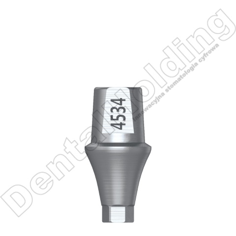 Łącznik prosty Narrow śr. 4,5mm, wys. 4,0mm, część dziąsłowa 3mm Hex