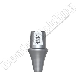 Łącznik prosty Narrow śr. 4,5mm, wys. 4,0mm, część dziąsłowa 3mm Non Hex