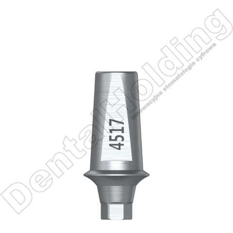 Łącznik prosty Narrow śr. 4,5mm, wys. 7,0mm, część dziąsłowa 1mm Hex