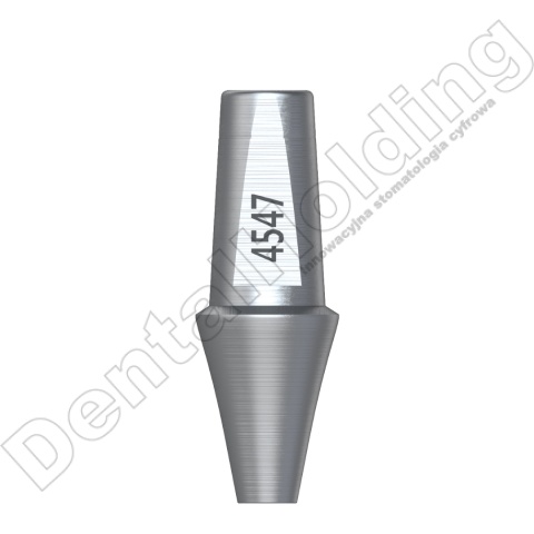 Łącznik prosty Narrow śr. 4,5mm, wys. 7,0mm, część dziąsłowa 4mm Non Hex