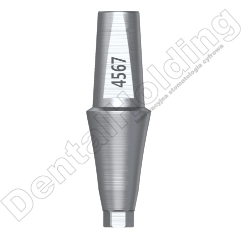 Łącznik prosty Narrow śr. 4,5mm, wys. 7,0mm, część dziąsłowa 6mm Hex