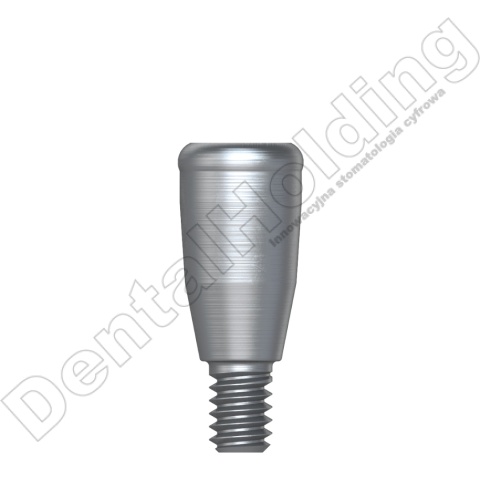 Łącznik prosty T-L regular śr. 3,8mm, część dziąsłowa 3mm