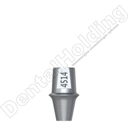 Łącznik prosty regular śr. 4,5mm, wys. 4,0mm, część dziąsłowa 1mm Non Hex