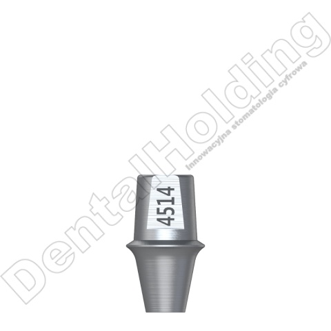 Łącznik prosty regular śr. 4,5mm, wys. 4,0mm, część dziąsłowa 1mm Non Hex