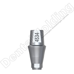 Łącznik prosty regular śr. 4,5mm, wys. 4,0mm, część dziąsłowa 3mm Hex