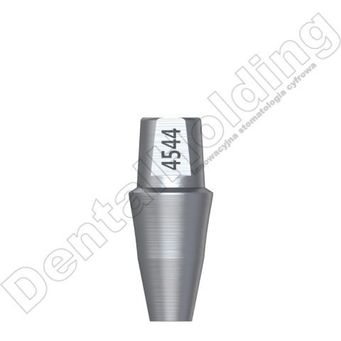 Łącznik prosty regular śr. 4,5mm, wys. 4,0mm, część dziąsłowa 4mm Non Hex