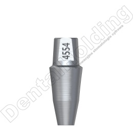 Łącznik prosty regular śr. 4,5mm, wys. 4,0mm, część dziąsłowa 5mm Non Hex