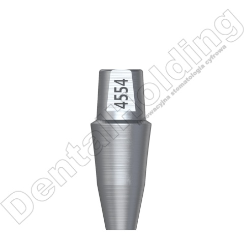 Łącznik prosty regular śr. 4,5mm, wys. 4,0mm, część dziąsłowa 5mm Non Hex