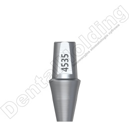 Łącznik prosty regular śr. 4,5mm, wys. 5,5mm, część dziąsłowa 3mm Non Hex