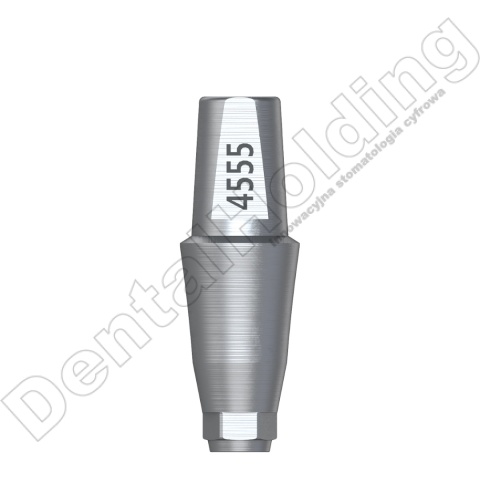 Łącznik prosty regular śr. 4,5mm, wys. 5,5mm, część dziąsłowa 5mm Hex