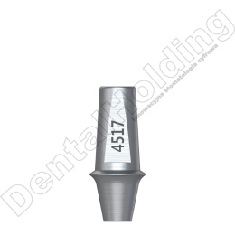 Łącznik prosty regular śr. 4,5mm, wys. 7,0mm, część dziąsłowa 1mm Non Hex