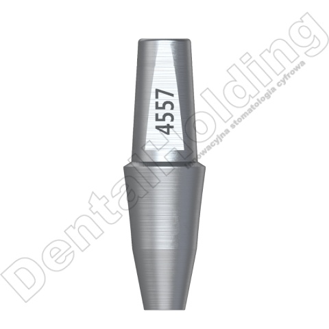 Łącznik prosty regular śr. 4,5mm, wys. 7,0mm, część dziąsłowa 5mm Non Hex