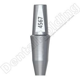 Łącznik prosty regular śr. 4,5mm, wys. 7,0mm, część dziąsłowa 6mm Non Hex