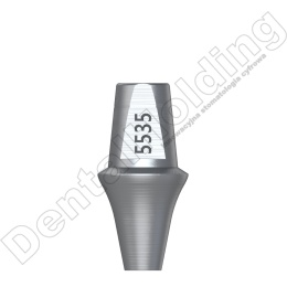 Łącznik prosty regular śr. 5,5mm, wys. 5,5mm, część dziąsłowa 3mm Non Hex